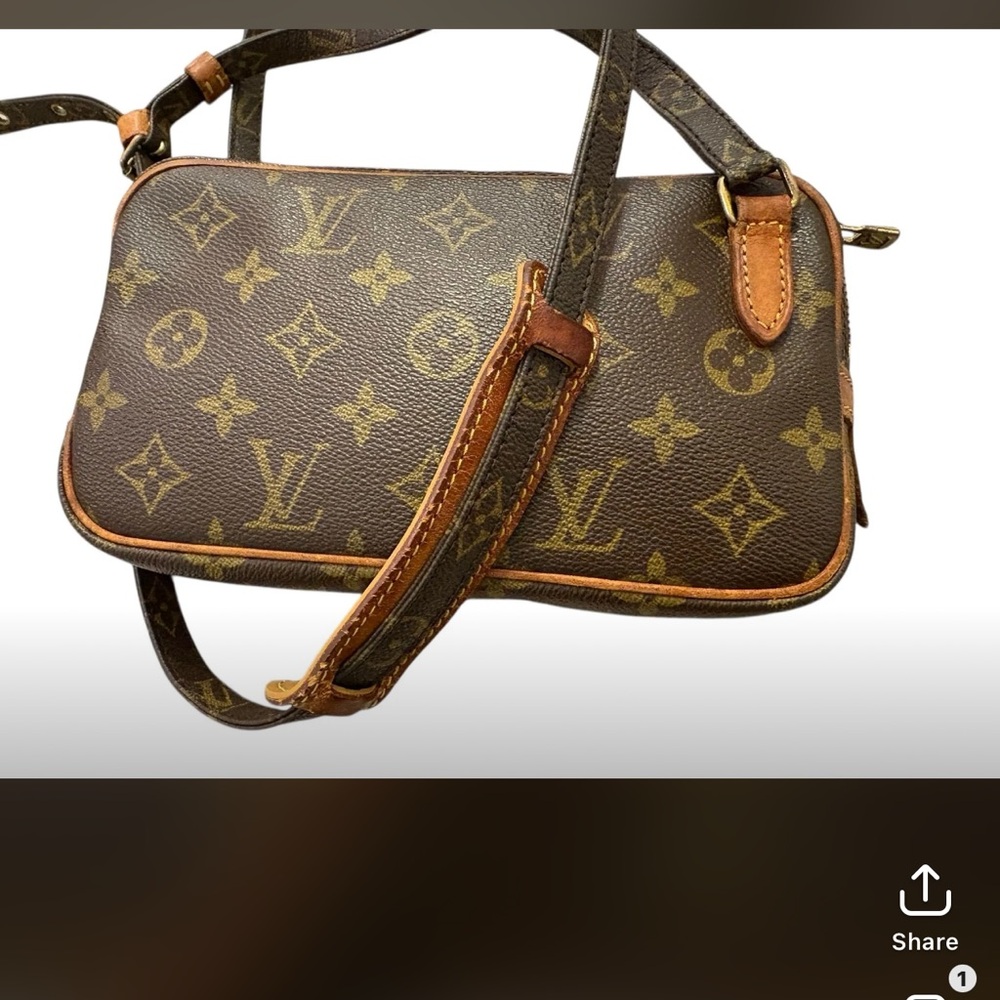 ❌ SOLD Louis Vuitton MARLY Monogram Brown Crossbody Bag